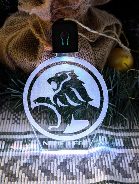 Holden Logo Personalised Bauble Decoration 3D Light Ups - KustomboxNight Lights & Ambient LightingKustomboxBauble - Standard Size