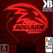ADELAIDE CROWS Football Club LED Night Light  KustomboxNight Lights & Ambient Lighting