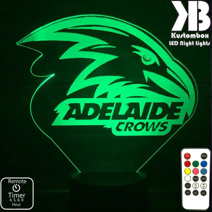 ADELAIDE CROWS Football Club LED Night Light-KustomboxNight Lights & Ambient Lighting
