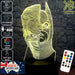Batman and Joker half faces- LED Night Light 7 Colours + Remote Control - Kustombox