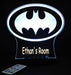 Batman Logo Gotham Sky Light Personalised Name Light 3D LED Night Light 7 Colours + Remote Control - Kustombox