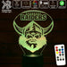 CANBERRA RAIDERS Rugby League Football Club LED Night Light 7 Colours + Remote Control - Kustombox NRL