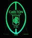 Carlton Football Club Australian Football - 3D LED Night Light 7 Colours + Remote Control - Kustombox AFL