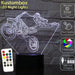 Dirt Bike Freestyle Motocross 3D - LED Night Light 7 Colours + Remote Control - Kustombox