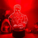 Elvis Presley King of Pop - LED Night Light 7 Colours + Remote Control - Kustombox music