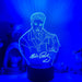 Elvis Presley King of Pop - LED Night Light 7 Colours + Remote Control - Kustombox music