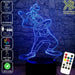 Goofy Disney- 3D LED Night Light 7 Colours + Remote Control - KustomboxNight Lights & Ambient LightingKustomboxStandard Size