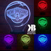 NEW ORLEANS PELICANS NBA BASKETBALL LED Night Light 7 Colours + Remote Control - Kustombox