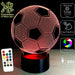 SOCCER BALL / FOOTBALL LED Night Light 7 Colours + Remote Control - Kustombox EFC