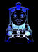 Thomas the Tank Personalised Name - 3D LED Night Light 7 Colours + Remote Control - Kustombox