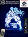 Venom Personalised Name - 3D LED Night Light 7 Colours + Remote Control - Kustombox