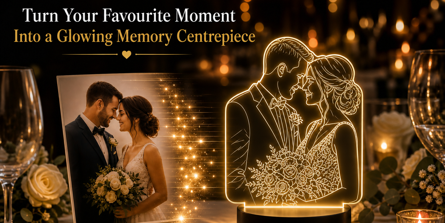 Custom Memory LED lamp