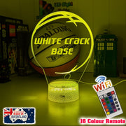 Phoenix Suns logo 3D LED light with 16-colour remote, great NBA gift for man cave or bedroom