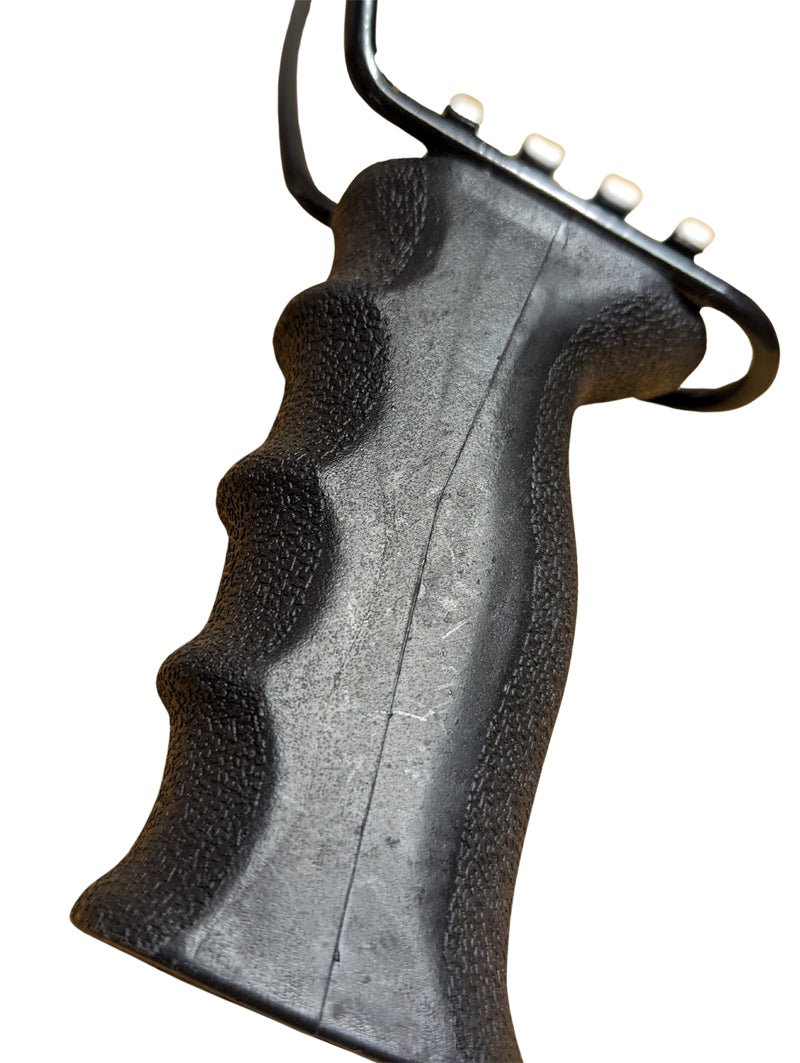 Ergonomic fishing bait dispenser tool for shore and boat fishing