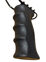 Fishing burley launcher with spare rubbers included, arranged neatly in space