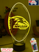 Adelaide Crows Football Club AFL 3D LED Night Light 7 Colour - KustomboxNight Lights & Ambient LightingKustomboxStandard Size - No Name