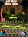 AFL Footlball Personalised Name Bauble LED Light Up Christmas Decoration - KustomboxNight Lights & Ambient LightingKustomboxBauble - Standard Size