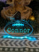 AFL Footlball Personalised Name Bauble LED Light Up Christmas Decoration - KustomboxNight Lights & Ambient LightingKustomboxBauble - Standard Size
