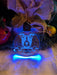 American Staffordshire Dog Personalised Name Christmas Light Bauble Decoration - KustomboxNight Lights & Ambient LightingKustomboxBauble - Standard Size