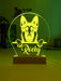 American Staffordshire Personalised Name 3D LED Room Light Decor - KustomboxNight Lights & Ambient LightingKustomboxStandard Size