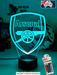 ARSENAL Football Club Soccer 3D LED Night Light Lamp - KustomboxNight Lights & Ambient LightingKustomboxStandard Size