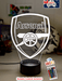 ARSENAL Football Club Soccer 3D LED Night Light Lamp - KustomboxNight Lights & Ambient LightingKustomboxStandard Size
