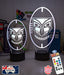 Auckland Warriors Rugby League Club 3D LED Night Light Lamp - KustomboxNight Lights & Ambient LightingKustomboxStandard Size