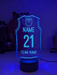 Australian Football AFL Personalised Jersey 3D LED Light Night 7 Colour Lamp - KustomboxNight Lights & Ambient LightingKustomboxStandard Size - Name Option