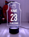 Australian Football AFL Personalised Jersey 3D LED Light Night 7 Colour Lamp - KustomboxNight Lights & Ambient LightingKustomboxStandard Size - Name Option