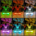 Australian Kelpie Dog Personalised Name Christmas Light Bauble Decoration - KustomboxNight Lights & Ambient LightingKustomboxBauble - Standard Size