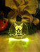Australian Kelpie Dog Personalised Name Christmas Light Bauble Decoration - KustomboxNight Lights & Ambient LightingKustomboxBauble - Standard Size