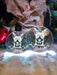 Australian Kelpie Dog Personalised Name Christmas Light Bauble Decoration - KustomboxNight Lights & Ambient LightingKustomboxBauble - Standard Size