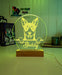 Australian Kelpie Personalised Pet Name 3D LED Room Light Decor - KustomboxNight Lights & Ambient LightingKustomboxStandard Size