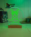 Australian Kelpie Personalised Pet Name 3D LED Room Light Decor - KustomboxNight Lights & Ambient LightingKustomboxStandard Size