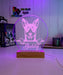 Australian Kelpie Personalised Pet Name 3D LED Room Light Decor - KustomboxNight Lights & Ambient LightingKustomboxStandard Size