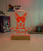 Australian Kelpie Personalised Pet Name 3D LED Room Light Decor - KustomboxNight Lights & Ambient LightingKustomboxStandard Size