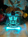 Australian Shepherd Dog Personalised Name Christmas Light Bauble Decoration - KustomboxNight Lights & Ambient LightingKustomboxBauble - Standard Size