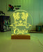 Australian Shepherd Personalised Pet Name 3D LED Room Light Decor - KustomboxNight Lights & Ambient LightingKustomboxStandard Size