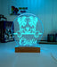 Australian Shepherd Personalised Pet Name 3D LED Room Light Decor - KustomboxNight Lights & Ambient LightingKustomboxStandard Size