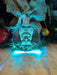 Australian Terrier Dog Personalised Name Christmas Light Bauble Decoration - KustomboxNight Lights & Ambient LightingKustomboxBauble - Standard Size