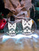 Australian Terrier Dog Personalised Name Christmas Light Bauble Decoration - KustomboxNight Lights & Ambient LightingKustomboxBauble - Standard Size