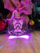 Australian Terrier Dog Personalised Name Christmas Light Bauble Decoration - KustomboxNight Lights & Ambient LightingKustomboxBauble - Standard Size