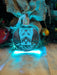 Australian Terrier Dog Personalised Name Christmas Light Bauble Decoration - KustomboxNight Lights & Ambient LightingKustomboxBauble - Standard Size