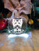 Australian Terrier Dog Personalised Name Christmas Light Bauble Decoration - KustomboxNight Lights & Ambient LightingKustomboxBauble - Standard Size