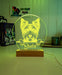 Australian Terrier Personalised Pet Name 3D LED Room Light Decor - KustomboxNight Lights & Ambient LightingKustomboxStandard Size