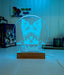 Australian Terrier Personalised Pet Name 3D LED Room Light Decor - KustomboxNight Lights & Ambient LightingKustomboxStandard Size