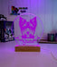 Australian Terrier Personalised Pet Name 3D LED Room Light Decor - KustomboxNight Lights & Ambient LightingKustomboxStandard Size