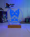 Australian Terrier Personalised Pet Name 3D LED Room Light Decor - KustomboxNight Lights & Ambient LightingKustomboxStandard Size