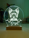 Australian Terrier Pet Personalised Name 3D LED Room Light Decor - KustomboxNight Lights & Ambient LightingKustomboxStandard Size