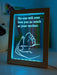 Babies Feet & Mothers Love Hand Motivational Quote Timber Frame USB 3D LED Night Light Lamp - KustomboxNight Lights & Ambient LightingKustomboxTimber Frame Light - $34.99
